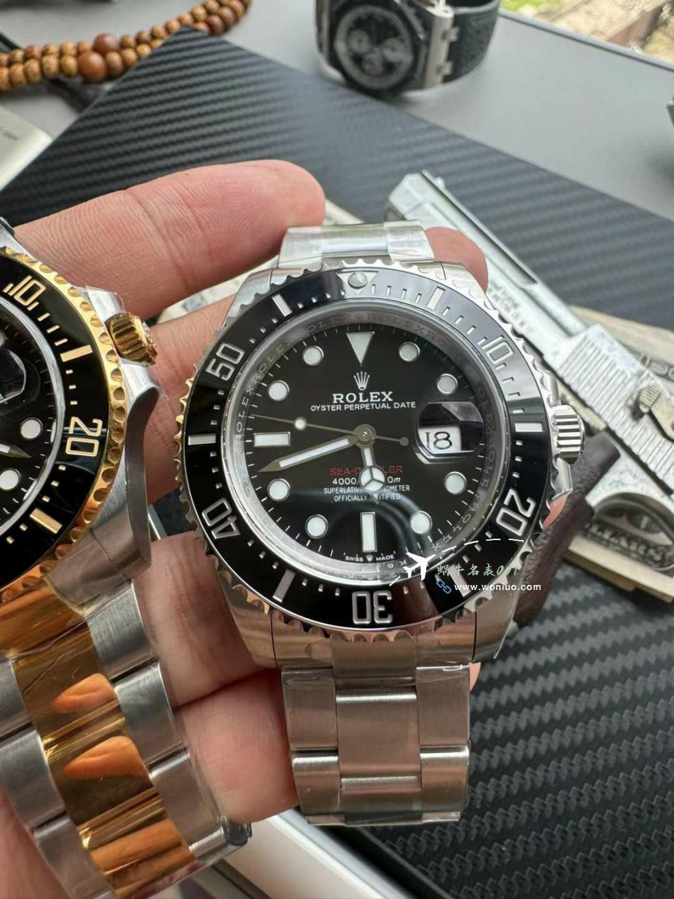 视频评测VS劳力士海使型小鬼王单黄m126603-0001腕表 / R867