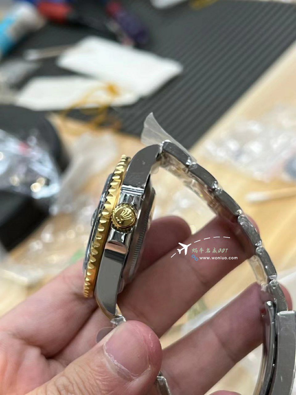 视频评测VS劳力士海使型小鬼王单黄m126603-0001腕表 / R867