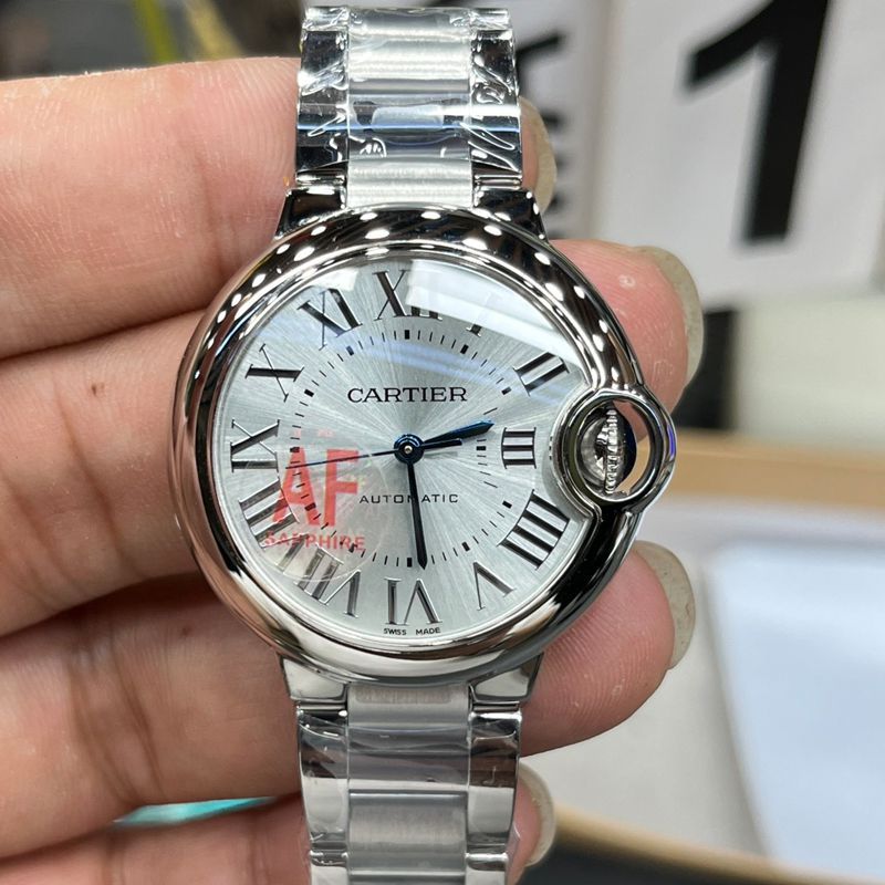 AF卡地亚蓝气球33毫米女士手表WSBB0062腕表