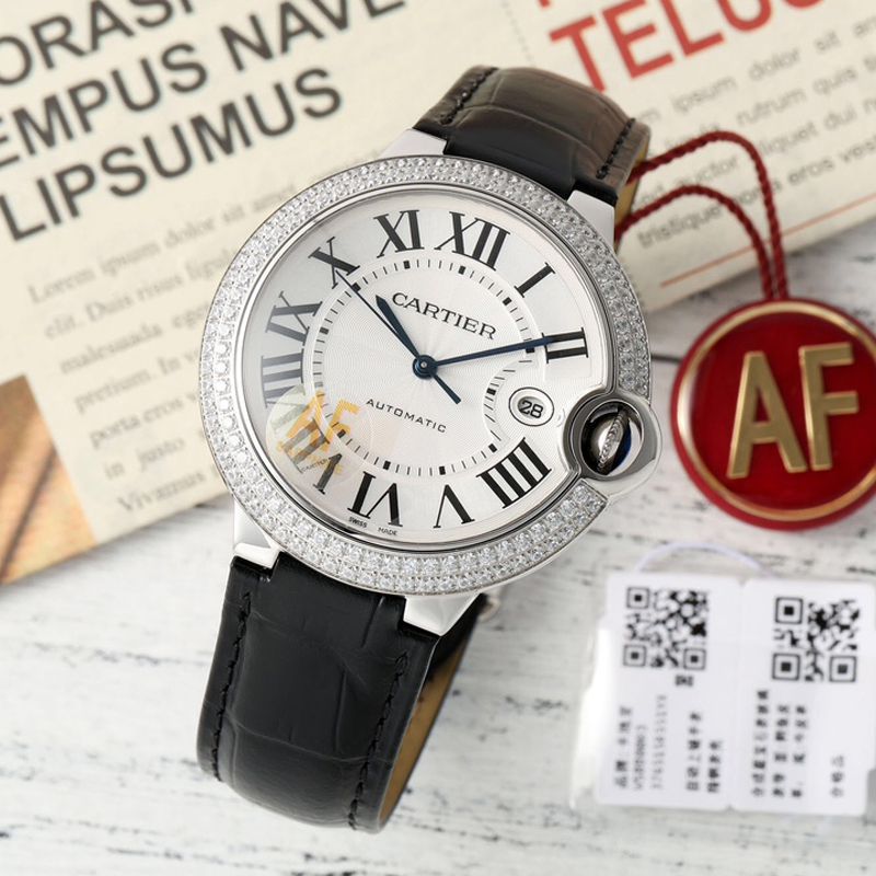 AF卡地亚蓝气球男款42毫米WE9009Z3腕表