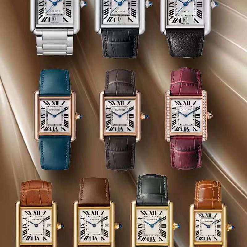 AF厂卡地亚坦克手表集合W5200028，WSTA0052，WGTA0062