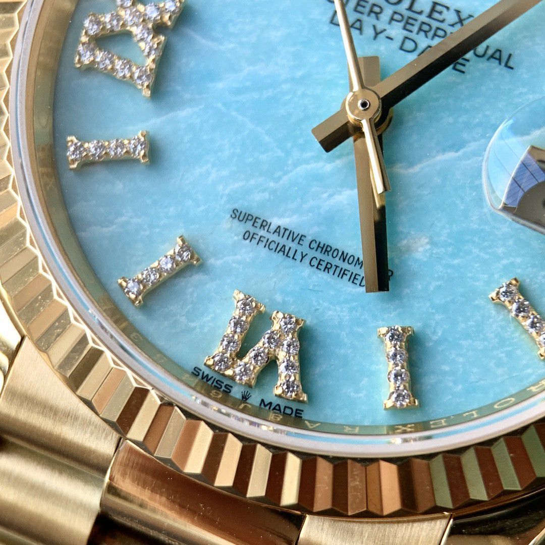 劳力士星期日历型蓝松石m128238-0071腕表 / R889