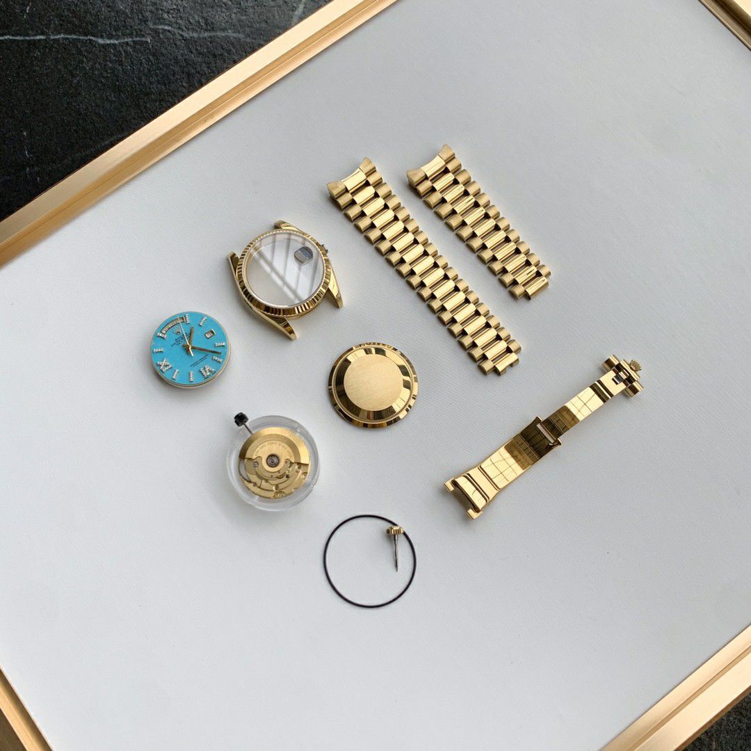 劳力士星期日历型烟熏渐变绿m128238-0069腕表 / R888