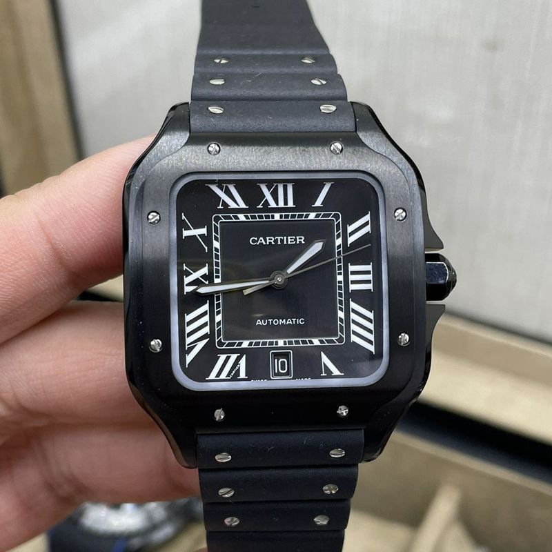 BV厂卡地亚山度士黑武士WSSA0039腕表