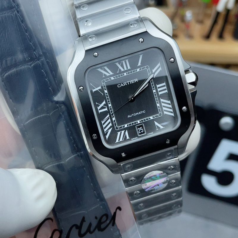 卡地亚山度士BV厂最好WSSA0037腕表