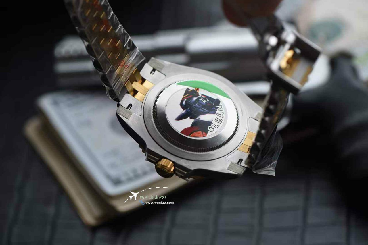 clean劳力士格林尼治型GMT间金皮蛋圈 m126713grnr-0001腕表 / R908