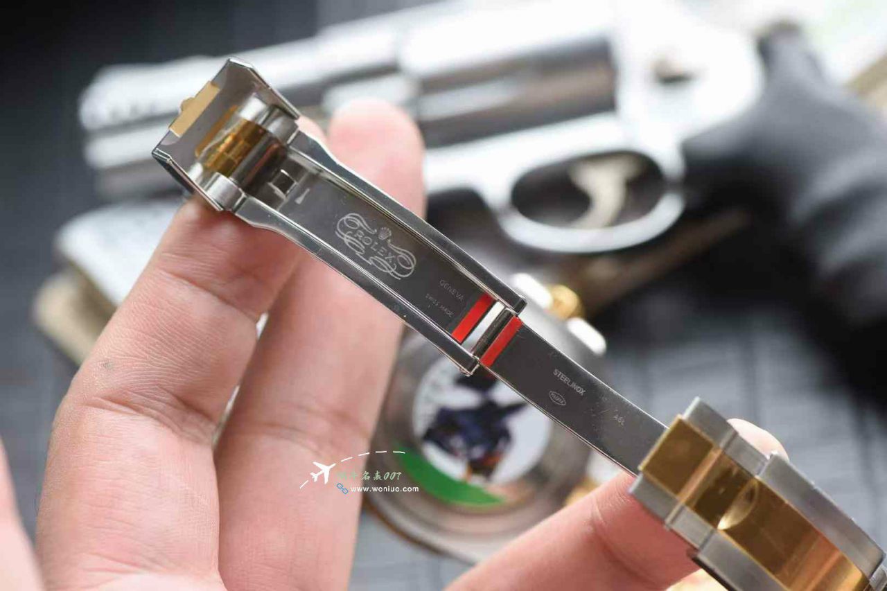 clean劳力士格林尼治型GMT间金皮蛋圈 m126713grnr-0001腕表 / R908