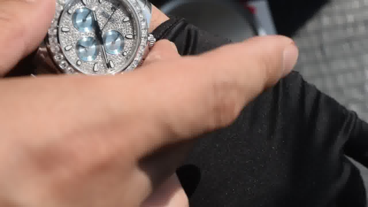 定制豪华加重版劳力士宇宙计型冰蓝眼迪通拿116576TBR腕表 / R931