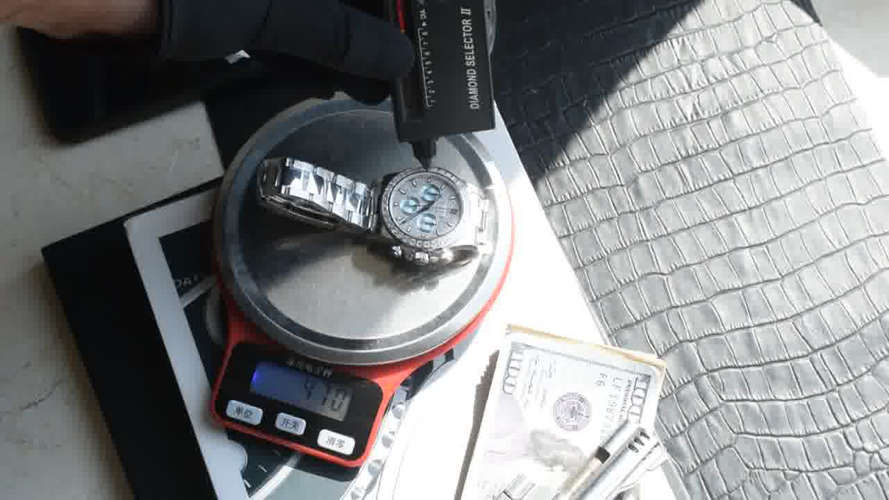 定制豪华加重版劳力士宇宙计型冰蓝眼迪通拿116576TBR腕表 / R931