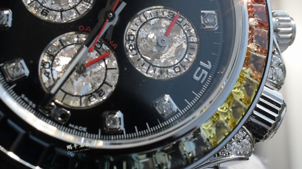 劳力士宇宙计型迪通拿高端定制彩虹迪116599 RBOW腕表 / R932