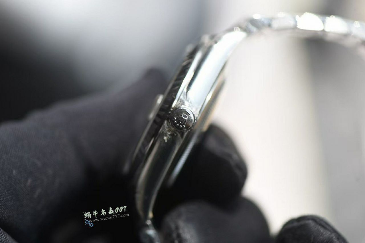 VS劳力士日志型41m126334-0032 (水波纹蓝盘)腕表 / R961