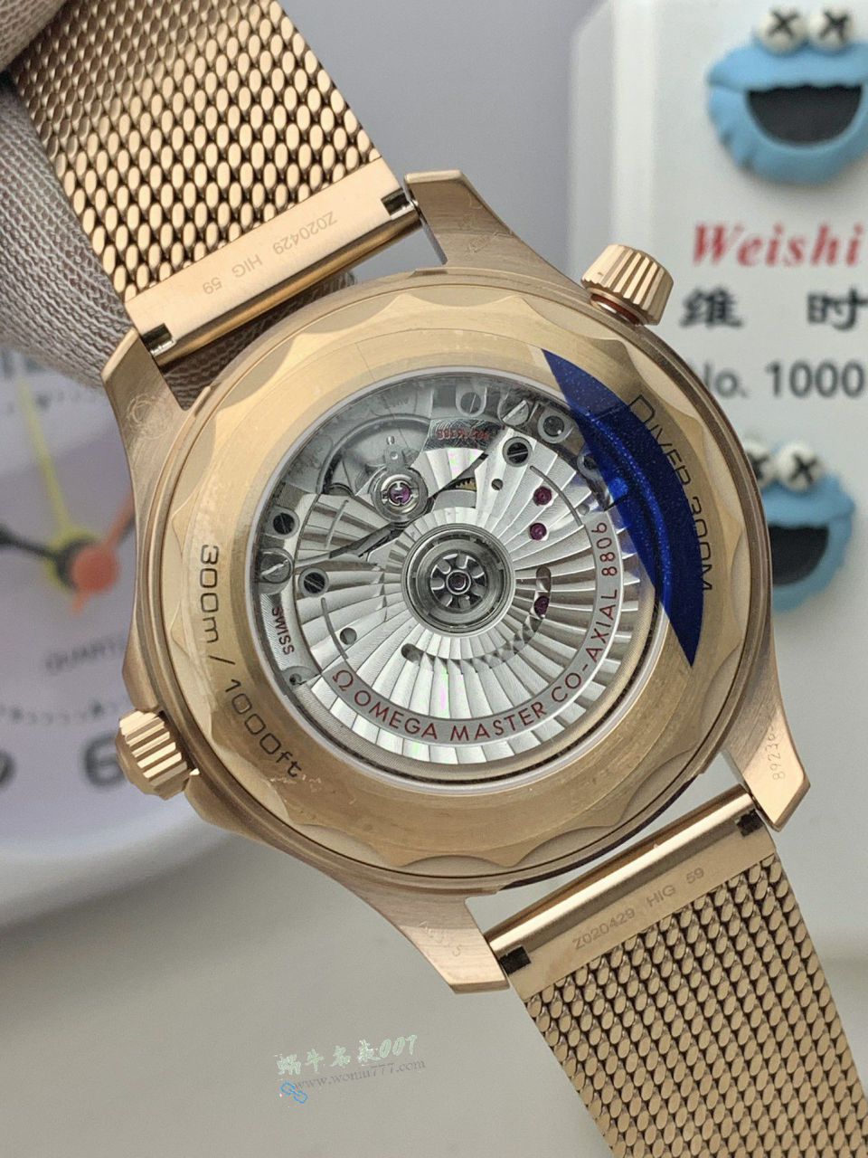 VS欧米茄新品007海马300青铜210.90.42.20.01.003，210.92.42.20.01.003腕表 / VS820