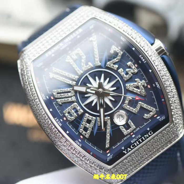 法兰克穆勒 FM v45游艇法穆兰VANGUARD系列Vanguard Yachting 钻石腕表