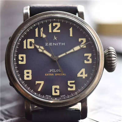   视频测评XF厂真力时飞行员系列11.1940.679 / 53.C808复古大飞腕表