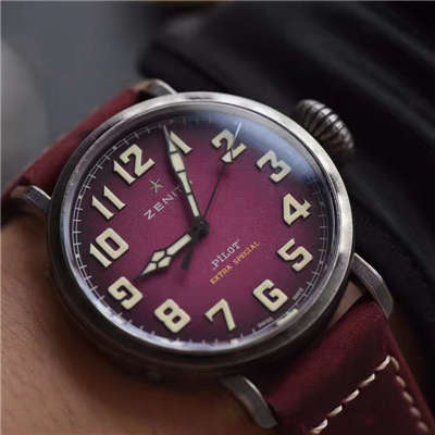   视频测评XF厂高真力时飞行员系列11.1940.679 / 53.C808复古大飞腕表