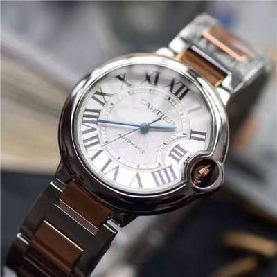   视频测评V6厂高卡地亚蓝气球系列W2BB0003《中号蓝气球36毫米》女士腕表