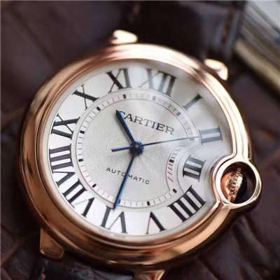   视频测评V6  卡地亚蓝气球系列W6900456大号36毫米女士机械腕表