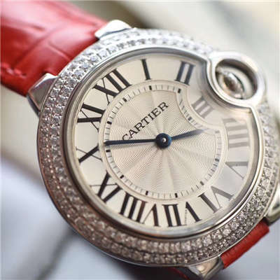   HBBV6厂高卡地亚蓝气球系列WE900351女士小号33毫米石英腕表