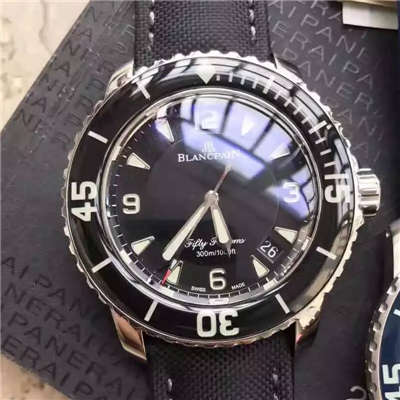   N厂神器  宝珀blancpain 五十噚系列5015-1130-52 自动机械男士腕表