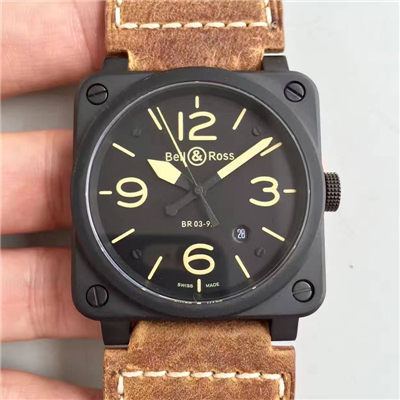   BR厂柏莱士AVIATION系列BR 03-92 HERITAGE腕表
