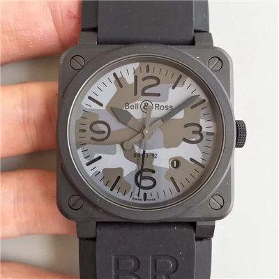   BR高柏莱士AVIATION系列 BR 03-92 BLACK CAMO腕表
