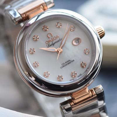   HBBV6  最高版本欧米茄碟飞鸟巢系列425.20.34.20.55.004女士手表腕表