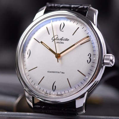   YL厂出品  格拉苏蒂原创20世纪复古系列1-39-52-01-02-04男士机械腕表