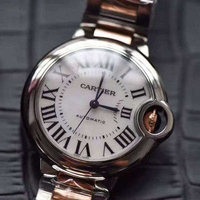   独家视频评测HBBV6厂33毫米手表  卡地亚蓝气球系列玫瑰金小号蓝气球W6920099女士腕表