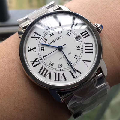   ZF手表  卡地亚RONDE DE CARTIER伦敦SOLO系列W6701010腕表