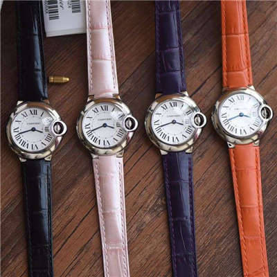   HBBV6厂卡地亚蓝气球系列小号蓝气球28毫米石英W69018Z4女士腕表