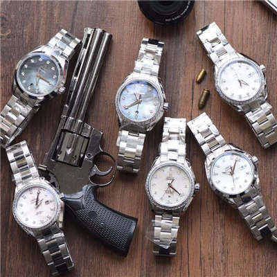   台湾厂欧米茄海马系列231.15.34.20.57.001女士机械腕表集合