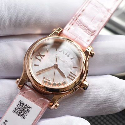  NR厂表能用几年  萧邦HAPPY DIAMONDS系列278573-6011小号30毫米女腕表