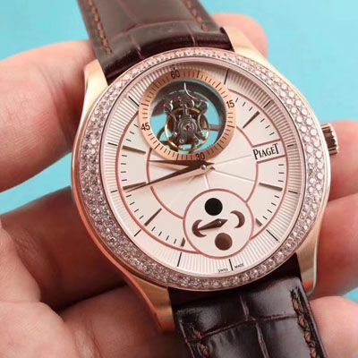   R8厂陀飞轮手表  伯爵BLACK -TIE系列G0A37114,G0A39116腕表