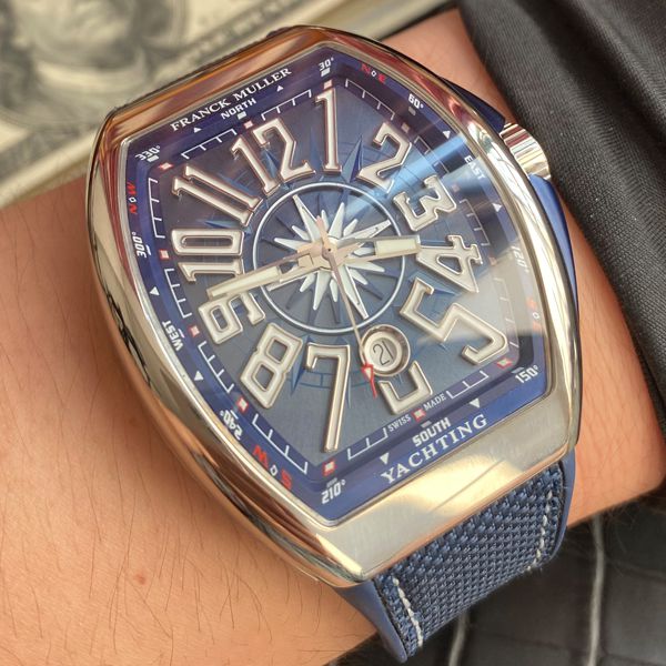 视频评测ZF厂法穆兰蓝游艇V 45 SC DT YACHTING腕表