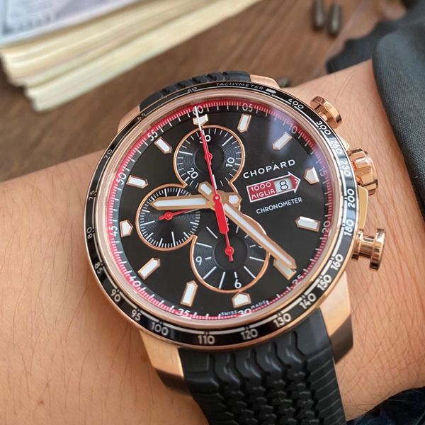 视频评测V7厂萧邦经典赛车系列161293-5001腕表