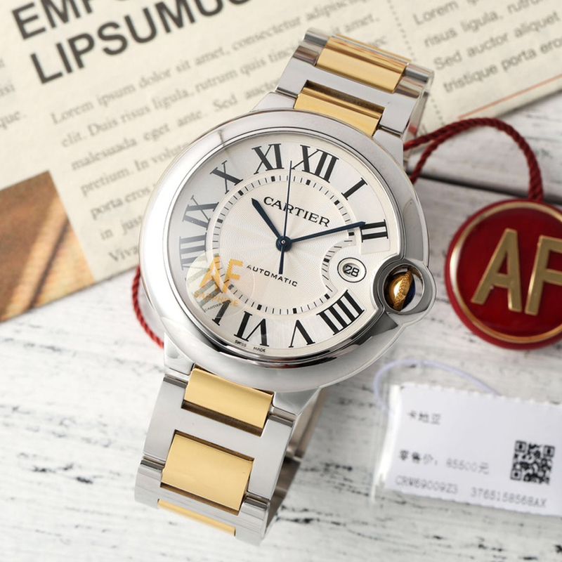 AF厂最好卡地亚蓝气球42毫米男款系列W2BB0031腕表